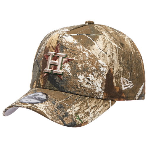 Youth New Era MLB 940 A-Frame WS Champs 2022 RealTree Cap - Youth Realtree Camo Size One Size