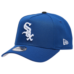 Youth - New Era MLB 940 A-Frame 75th Anniversary Leather Cap - Light Royal