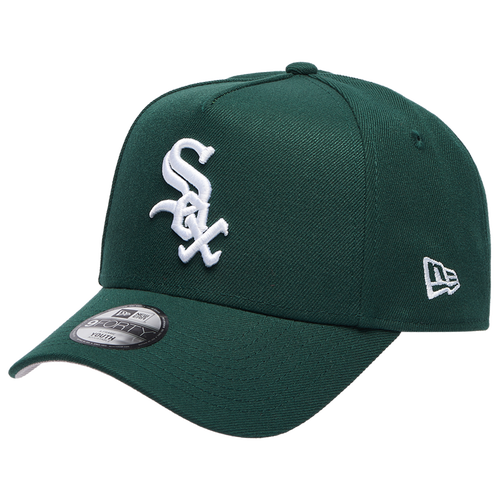 Youth New Era MLB 940 A-Frame 125th Anniversary Cap - Youth Dark Green Size One Size