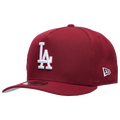 New Era Dodgers 9FIFTY A-Frame Curve 25 WS Cap - New Era Cardinal