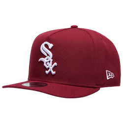 Men's - New Era White Sox 9FIFTY A-Frame Curve 05 WS Cap - Cardinal