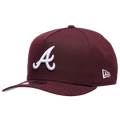 New Era Braves 9FIFTY A-Frame Curve ASG 00 Cap - New Era Maroon