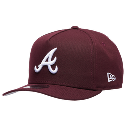 Men's - New Era Braves 9FIFTY A-Frame Curve ASG 00 Cap - Maroon