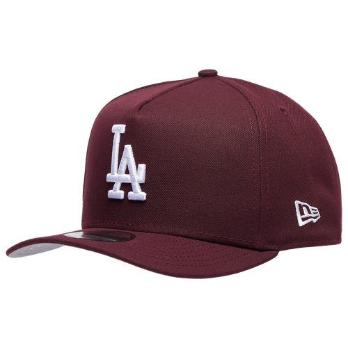  - New Era Dodgers 9FIFTY A-Frame Curve 40th Cap - Maroon