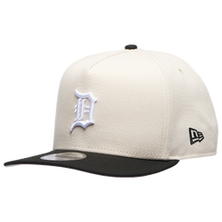 Men's - New Era Tigers 9FIFTY A-Frame Curve 00 LT Cap - Light Cream