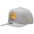 New Era Padres 9FIFTY A-Frame Curve PET Cap - New Era Grey