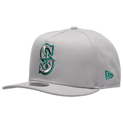 Men's - New Era Mariners 9FIFTY A-Frame Curve 50 Cap - Grey