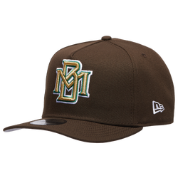 Men's - New Era Brewers 9FIFTY A-Frame Curve 25th Cap - Walnut