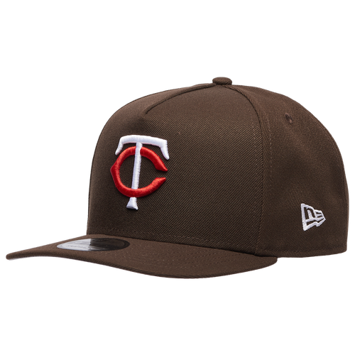 - New Era Twins 9FIFTY A-Frame Curve60 Cap - Walnut