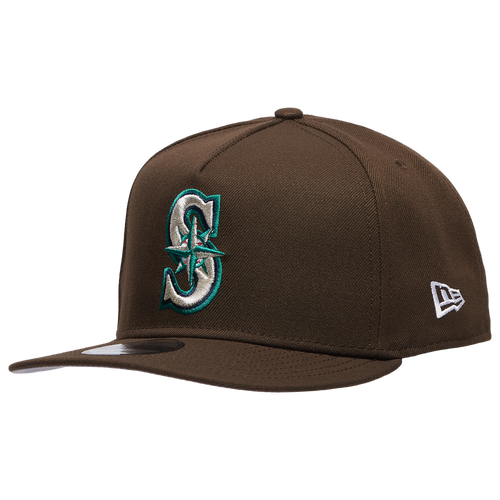 MENS - New Era Mariners 9FIFTY A-Frame Curve 40 Cap - Walnut