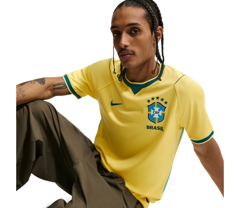 Nike Brasil Home Replica Stadium Jersey