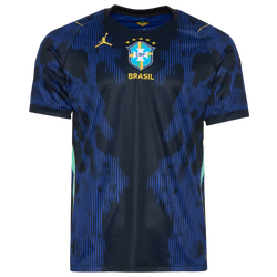 Men's - Jordan Brasil Away Jersey  - Infrared 23/Black