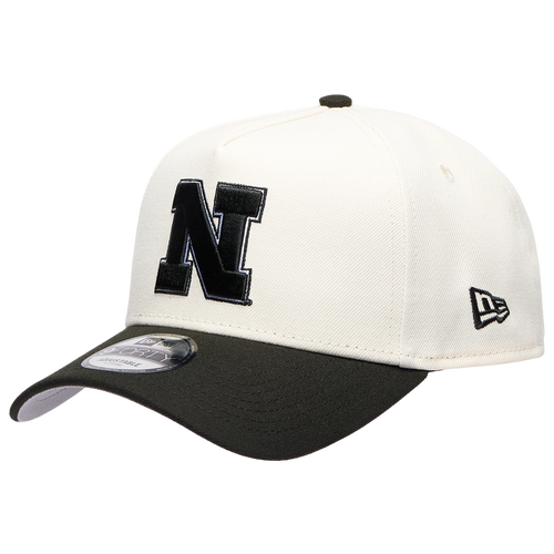 New Era Womens Nebraska Cornhuskers 9FORTY A-Frame Chrome Cap - Adult - Chrome / Black