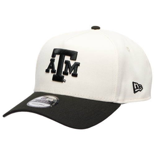 New Era Womens Texas A&M Aggies 9FORTY A-Frame Chrome Cap - Adult - Chrome / Black