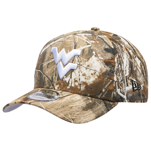 New Era Womens West Virginia Mountaineers 9FORTY A-Frame Realtree Cap - Adult - Multi