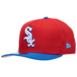 Men's - New Era White Sox 950 A Frame Curve 2003 ASG Cap - Scarlet/Azul