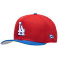 New Era Dodgers 9FIFTY A-Frame Curve 40th Anniversary - New Era Azul/Scarlet
