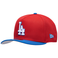 Men's - New Era Dodgers 9FIFTY A-Frame Curve 40th Anniversary - Azul/Scarlet