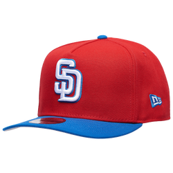 Men's - New Era Padres 950 A Frame Curve 1992 ASG Cap - Azul/Scarlet