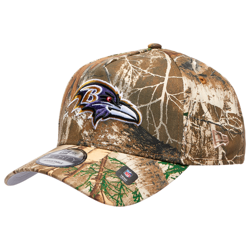 New Era Womens Baltimore Ravens Nfl 940 A-frame Realtree Cap In Multi