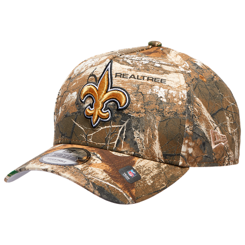 New Era Womens New Orleans Saints NFL 940 A-Frame RealTree Cap - Adult - Multi