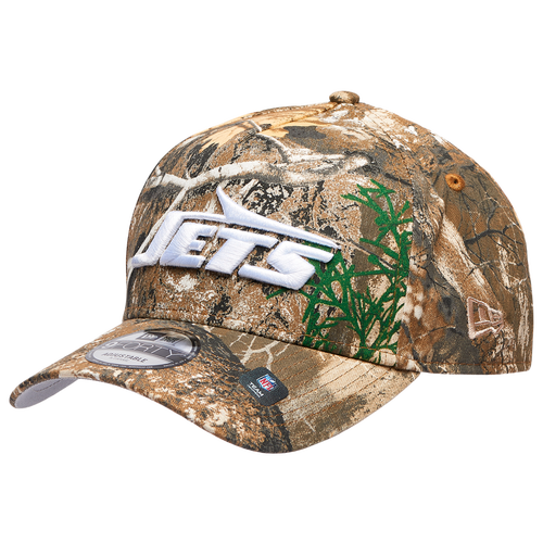 New Era Womens New York Jets NFL 940 A-Frame RealTree Cap - Adult - Multi