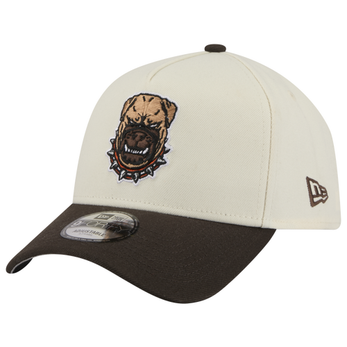 New Era Womens Cleveland Browns NFL 9FORTY A-Frame Cap - Adult - Chrome / Brown