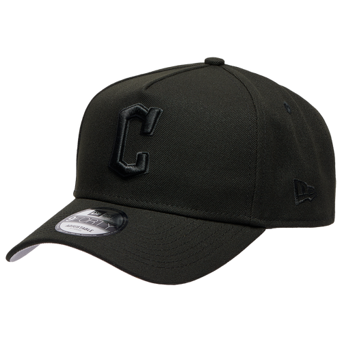 New Era Womens Cleveland Guardians 9FORTY A-Frame BOB Cap - Adult - Black