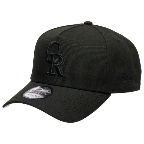 New Era Womens Colorado Rockies 9FORTY A-Frame BOB Cap - Adult - Black