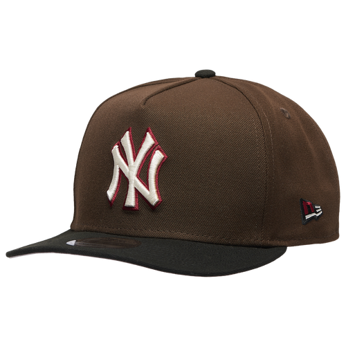 MENS - New Era Yankees 96 WS 950 A-Frame Curve - Brown/Black