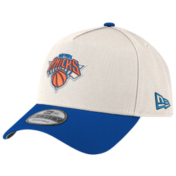 Adult - New Era Knicks 940 A-Frame Champs SP Cap - Chrome/Blue