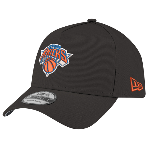 New Era Womens New York Knicks 940 A-Frame Champs SP Cap - Adult - Black
