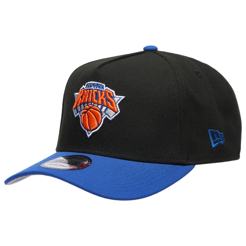 New Era Womens New York Knicks 9FORTY A-Frame Cap - Adult - Black / Blue