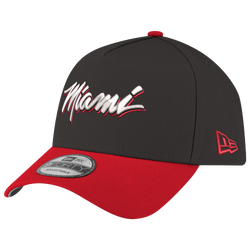 Adult - New Era Heat 9FORTY A-Frame Cap - Black/Red