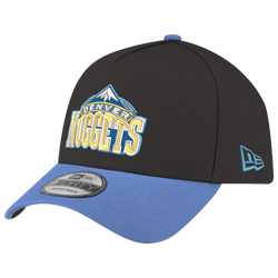 Adult - New Era Nuggets 9FORTY A-Frame Cap - Black/Blue