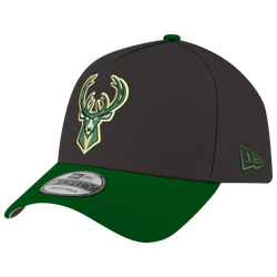 Adult - New Era Bucks 9FORTY A-Frame Cap - Black/Green