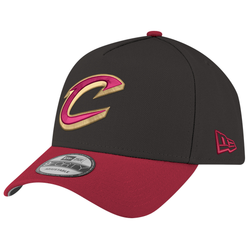 New Era Womens Cleveland Cavaliers Cavaliers 9FORTY A-Frame Cap - Adult - Black / Red