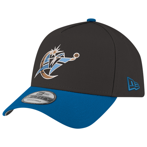 New Era Womens Washington Wizards Wizards 9FORTY A-Frame Cap - Adult - Blue / Black