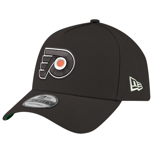 New Era Womens Philadelphia Flyers Flyers 9FORTY A-Frame Cord Cap - Adult - Black