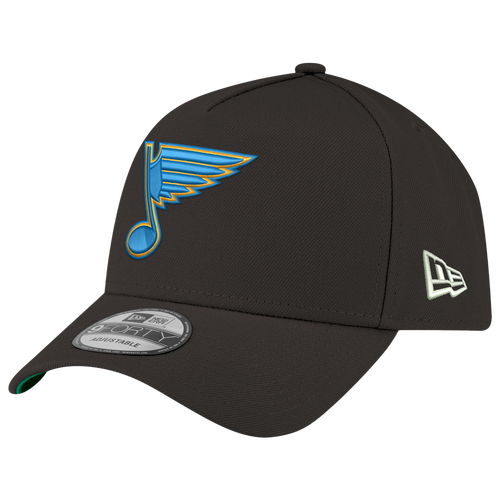 New Era Womens Blues 9FORTY A-Frame Cord Cap - Adult - Black