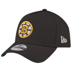 Adult - New Era Bruins 9FORTY A-Frame Cord Cap - Black