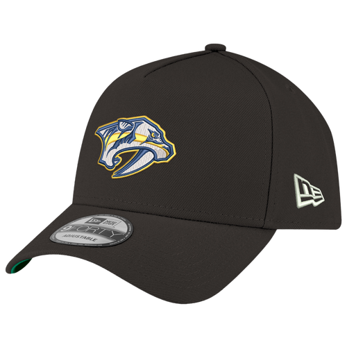 New Era Womens Nashville Predators Predators 9FORTY A-Frame Cord Cap - Adult - Black