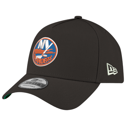 New Era Womens New York Islanders Islanders 9FORTY A-Frame Cord Cap - Adult - Black