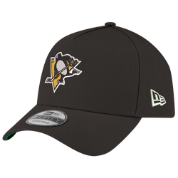 Adult - New Era Penguins 9FORTY A-Frame Cord Cap - Black