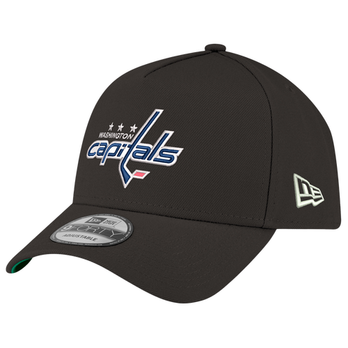 New Era Womens Washington Capitals Capitols 9FORTY A-Frame Cord Cap - Adult - Black