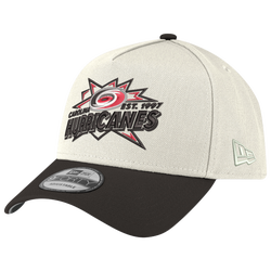 Adult - New Era Hurricanes 9FORTY A-Frame Top Shelf Cap - Chrome/Black
