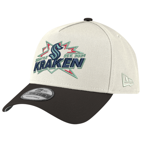 New Era Womens Sharks 9FORTY A-Frame Top Shelf Cap - Adult - Chrome / Black
