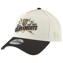 Adult - New Era Golden Knights 9FORTY A-Frame Top Shelf Cap - Chrome/Black