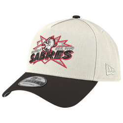 Adult - New Era Sabers 9FORTY A-Frame Top Shelf Cap - Chrome/Black
