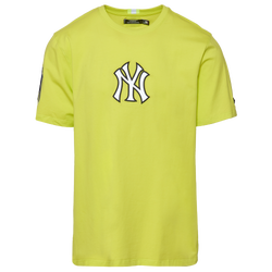 Men's - Pro Standard New York Yankees MLB S/S T-Shirt  - Yellow/Reflective Silver